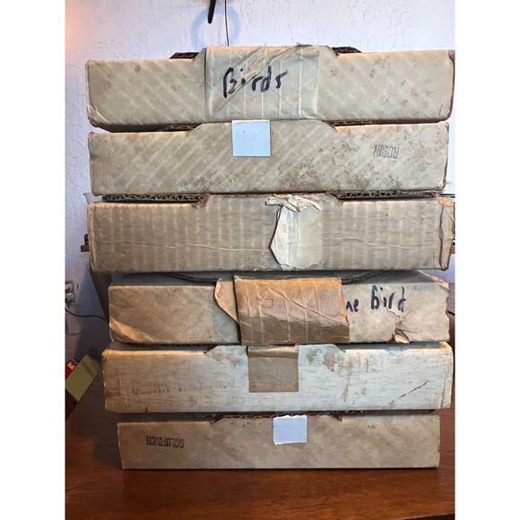 Vintage Knowles China Encyclopedia Britannica Birds of Your Garden Plate set - Picture 4 of 13